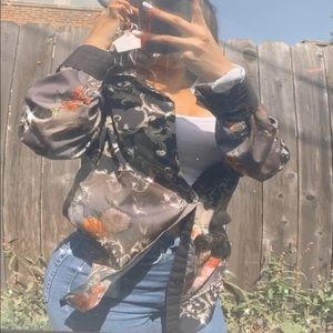 Fashion Nova Men Long Sleeve Woven Top